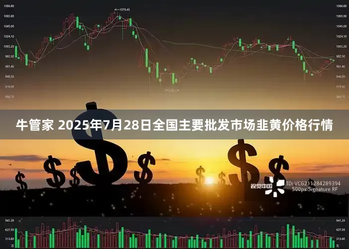牛管家 2025年7月28日全国主要批发市场韭黄价格行情